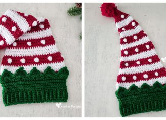 Santa Helper Elf Hat Free Crochet Pattern