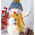 Snowman Amigurumi Free Crochet Pattern