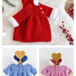 Baby Coat With Hood Free Crochet Pattern and Video Tutorial
