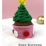 Christmas Cupcake Free Crochet Pattern