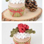Christmas Cupcake Free Crochet Pattern