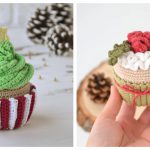 Christmas Cupcake Free Crochet Pattern