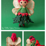 Holly the Yule Fairy Crochet Pattern