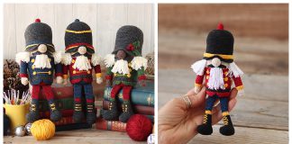 Nutcracker Gnome Free Crochet Pattern