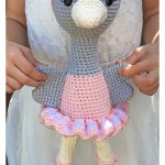 Amigurumi Ballerina Ostrich Free Crochet Pattern