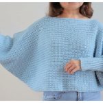 Bat Wing Sweater Free Crochet Pattern and Video Tutorialdeo Tutorial f
