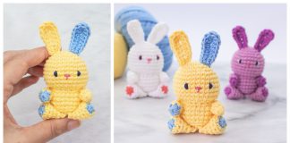 Little Bunny Amigurumi Free Crochet Pattern and Video Tutorial