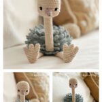 Luis the Patagonic Rhea Bird Free Crochet Pattern