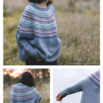 Polar Swoncho Free Crochet Pattern and Video Tutorial