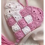 Woven Heart Free Crochet Pattern