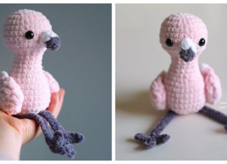 Amigurumi Flora Flamingo Free Crochet Pattern