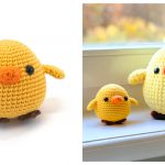 Baby Chicken Free Crochet Pattern and Video Tutorial