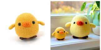 Baby Chicken Free Crochet Pattern and Video Tutorial