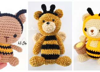 Bee Bear Amigurumi Free Crochet Pattern