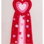 Boho Heart Wall Hanging Crochet Pattern