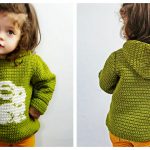 Bunny Sweater Free Crochet Pattern and Video Tutorial