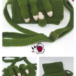 Dragon Claw Clutch Purse Free Crochet Pattern
