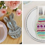 Easter Cutlery Holder Crochet Pattern