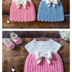 Easy Baby Dress Free Crochet Pattern and Video Tutorial