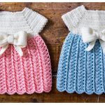 Easy Baby Dress Free Crochet Pattern and Video Tutorial