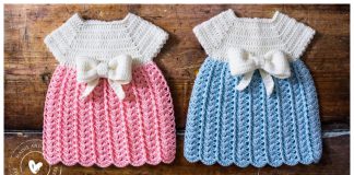 Easy Baby Dress Free Crochet Pattern and Video Tutorial