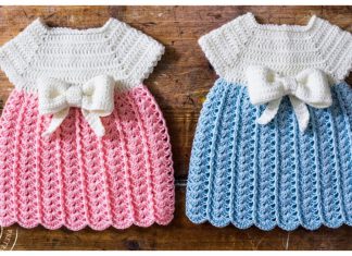 Easy Baby Dress Free Crochet Pattern and Video Tutorial