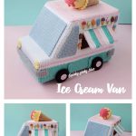 Ice Cream Truck Amigurumi Crochet Pattern
