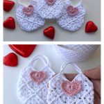 Mini Granny Square Bag Free Crochet Pattern and Video Tutorial