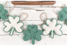Shamrock Garland Free Crochet Pattern