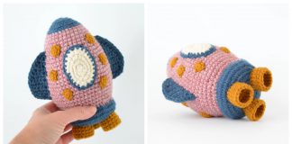 Amigurumi Spaceship Free Crochet Pattern