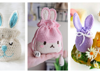 10+ Bunny Treat Bag Crochet Patterns