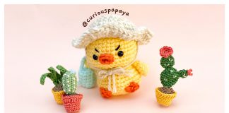 Amigurumi Gertrude the Grumpy Chick Free Crochet Pattern