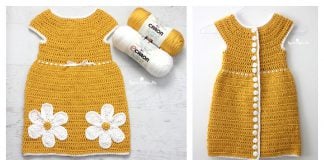 Daisy Dress Free Crochet Pattern