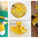 Giraffe Lovey Free Crochet Pattern