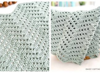 Heirloom Baby Blanket Free Crochet Pattern and Video Tutorial