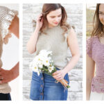 Ruffle Sleeve Top Free Crochet Pattern