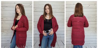 The Crossroads Cardigan Free Crochet Pattern