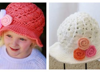 April Sun Hat Free Crochet Pattern