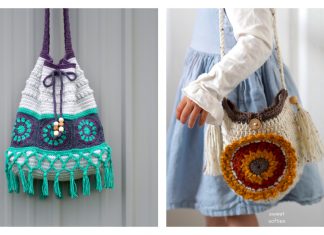 Boho Crossbody Bag Free Crochet Pattern