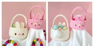 Bunny Basket Free Crochet Pattern