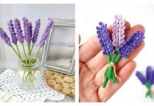 Lavender Flower Crochet Patterns