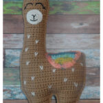 Llama Pillow Friend Free Crochet Pattern