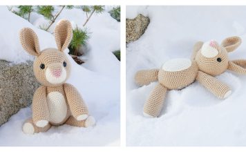 Rose the Rabbit Amigurumi Free Crochet Pattern
