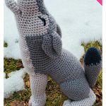 Spirit the Wolf Amigurumi Free Crochet Pattern