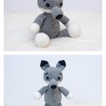 Walter the Wolf Free Crochet Pattern