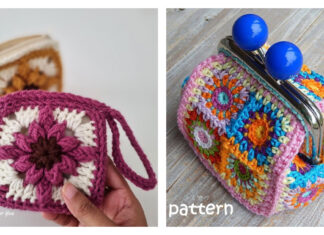 Granny Coin Purse Crochet Patterns