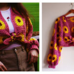 Granny Square Helia Bolero Free Crochet Pattern