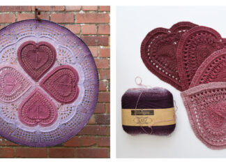 I Carry Your Heart Mandala Free Crochet Pattern