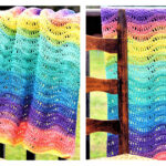 Mandala Waves Baby Blanket Free Crochet Pattern