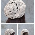 Slouchy Mandala Hat Crochet Pattern